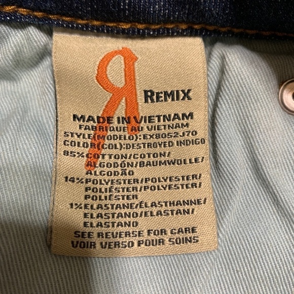 Rock Revival NWT Designer Mid Rise Distressed Jean - Picture 14 of 16